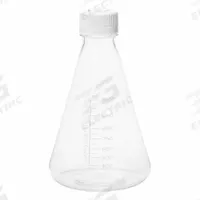 APPROVED VENDOR Plastic Flasks: Erlenmeyer, PETG, 1,000 mL, Sterile, Autoclavable (MPN UNERFLSPETG1000). Key specifications — attr1370476: APPROVED VENDOR; attr1370481: Yes; attr1370482: Yes.