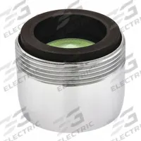 NEOPERL Outlet: 0.5 gpm Flow Rate, Spray Flow Outlet, Brass, Chrome Finish, Dual, 6 PK (MPN 5505203). Key specifications — Material: Brass; Product Type: Outlet; Connection Size: 55/64"-27; Brand: NEOPERL.