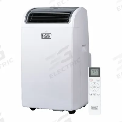 BLACK & DECKER Portable Air Conditioner: 12,000 BTU, 120V AC - Light-Duty Portable ACs for Cooling Only