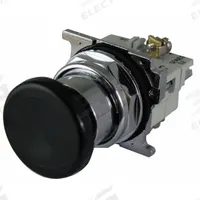 EATON Mushroom Head Push Button: Non-Illuminated, Mushroom Head Profile, Metallic, 30 mm, 1NO/1NC (MPN 10250T32B). Key specifications — Brand: EATON; Action: Momentary; Series: 10250T; Push Button Material Type: Metallic.