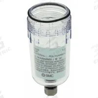 SMC FRL Replacement Bowl: Polycarbonate, C2, C2SF-D. Key specifications — attr111689: C2SF-D; attr111695: C2; attr158712: Polycarbonate; attr111692: SMC.