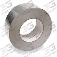 NASHUA Foil Tape: 2 7/8 in Wd, 50 1/4 yd Lg, 8 mil Thick, Rubber, Indoor/Outdoor, -40°F Min Temp (MPN FSK). Key specifications — Backing Material: Aluminum Foil; Series: FSK.