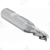 CLEVELAND Square End Mill: High Speed Steel, 4 Flute, 3/8" Mill Dia, 3/4" LOC, 2-1/2" OAL (MPN C42302)