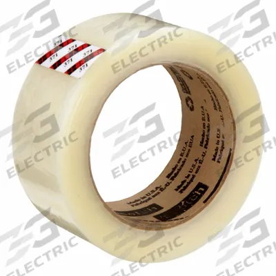 SCOTCH Carton Sealing Tape: 1.8 mil Tape Thick, 2 in x 110 yd, 371 - Light-Duty Hot Melt Tape
