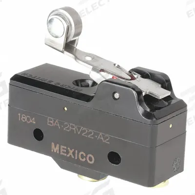 Honeywell Snap Action Switch: Roller Lever Actuator, 1NO/1NC - Roller-Lever Snap-Action Switches