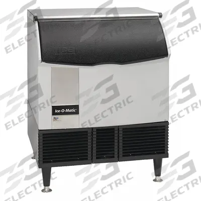 ICE-O-MATIC Ice Machine: Dice, 309 lb Ice per Day, Air Cooled, 39 in Ht, 30 3/8 in Wd - Undercounter Ice Machines