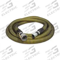 Suction and Discharge Hose: 1 1/2 in Hose Inside Dia., 26 psi, Black/Yellow, 30 ft Hose Lg (MPN SH150-30CN). Key specifications — Temp. Range: -40° to 140°F; Hose Color: Yellow; Brand: APPROVED VENDOR.