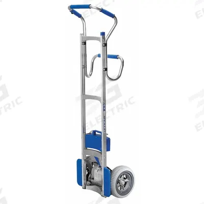 WESCO General Purpose Hand Truck: 300 lb Cap, Four-Position Sweep Back, Aluminum - Corrosion-Resistant Electric Stair-Climbing Hand Trucks Without Nose Plate