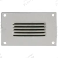 RITTAL Louvered Vent Kit: Louver Plate Kit, Carbon Steel, 4.33 in Overall Ht, 6.3 in Overall Wd (MPN 2541235). Key specifications — Brand: RITTAL; Manufacturer Part Number: 2541235.