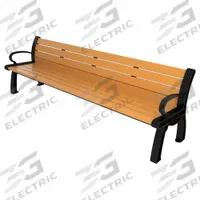 ULTRASITE Heritage Outdoor Bench: Heritage, 96 in Overall Lg, 30 in Overall Ht, Cedar, Black (MPN PB 8CEDBFHER). Key specifications — Manufacturer Part Number: PB 8CEDBFHER; Brand: ULTRASITE; Frame Color: Black; Product Type: Outdoor Bench; Seat Color: Cedar; Series: Heritage.