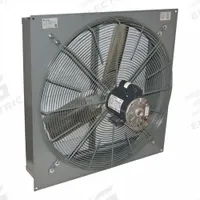 Exhaust Fan: Direct Drive, 30 in Blade, 1/3 hp, 8,000 cfm, 115V AC, 1 ph, Totally Enclosed (MPN SD30-G1D). Key specifications — Frame Finish: Powder Coated; Blade Material: Galvanized Steel; Assembled: Assembled; Brand: CANARM; Nameplate Voltage: 115V AC; Frame Material: Steel; Guard Type: Intake; Motor Enclosure: Totally Enclosed Air Over.