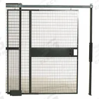 WIRECRAFTERS Sliding Door: 10 1/2 ft H x 3 3/8 ft W x 2 in D, Gray, Powder-Coated (MPN SD31010RW). Key specifications — attr1283297: Powder-Coated; attr1283316: Steel; attr1283323: Left; attr1283313: Yes; attr1283333: WIRECRAFTERS.
