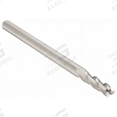 WIDIA HANITA Square End Mill: Carbide, 3 Flute, 1/8" Mill Dia, 1/2" LOC, 2-1/2" OAL (MPN I3S0125T050L) - General Purpose Carbide Square End Mills