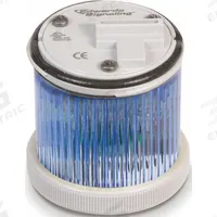 EDWARDS SIGNALING Tower Light Module: Flashing/Steady, 240V AC, Blue, 48 mm Overall Dia, 200 Class (MPN 248LEDMB240A). Key specifications — Brand: EDWARDS SIGNALING; Compatible with Series: 200 Class; Lens Color: Blue; Operating Voltage: 240V AC; Manufacturer Part Number: 248LEDMB240A.