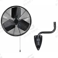 DAYTON Mounted Fan: 20 in Blade Dia, 120V AC, 1/7 hp Motor HP, Wall Mount, Oscillating, Arm (MPN 13V402). Key specifications — Brand: DAYTON; Voltage: 120V AC; Number of Speeds: 2; Fan Mounting Location: Wall; Oscillation: Oscillating; Mounting Type: Arm.