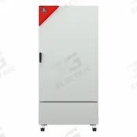 BINDER Incubator: Forced Air, 14.13 cu ft Capacity, 31 1/4 in x 36 3/8 in x 6 3/8 ft, Digital (MPN 9020-0466). Key specifications — attr1027521: Refrigerated; attr1030162: 0 °C; attr1027529: 0.1 %; attr1027530: 0.1 +/- K @ 37 °C; attr1027476: 9020-0466; attr1027480: BINDER; attr1027487: Digital; attr1027531: 100/120V.