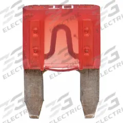 BUSSMANN Automotive Fuse: ATM Series, Fast-Acting, 10 A, 32 V DC, Non-Indicating (MPN ATM-10). Key specifications — Series: ATM; Brand: BUSSMANN; Fuse Profile: Standard Profile.