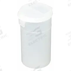 QORPAK Vial: Sample, Polypropylene, 240 mL, 75 mm Body Dia, Sterile, Natural, Square, Bottle (MPN PLC-10051). Key specifications — Sub-brand: Bottle; Neck Size: 75 mm; Self-Standing: Self-Standing; Brand: QORPAK; Vial Type: Sample; Body Color: Natural; Includes Closure: Yes; Bottom Shape: Square.