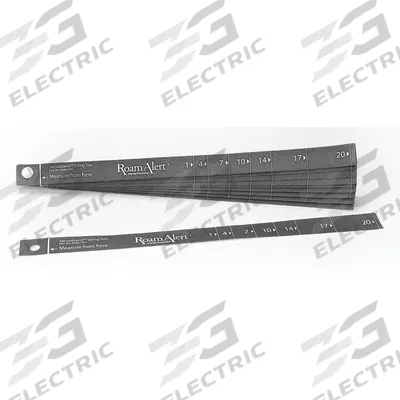 STANLEY HEALTHCARE Resident Wristbands Sizing Tool: 12 in Overall Lg, Gray - Parts & Accessories for Resident Tags & Pendants