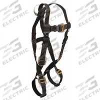 FALLTECH Fall Protection Harness: Arc Flash, 425 lb Wt Capacity, Vest Harness, Mating / Mating, 7051. Key specifications — attr655461: 7051; attr655464: FALLTECH; attr655505: Back; attr655506: General Use; attr655507: Black; attr655508: Nomex; attr655510: No; attr655511: Construction.