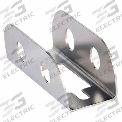 GROTE Light Guard: Light Guard, Silver, Aluminum, 4 1/4 in Lg, 1 1/2 in Ht - Vehicle Light Mounts & Brackets