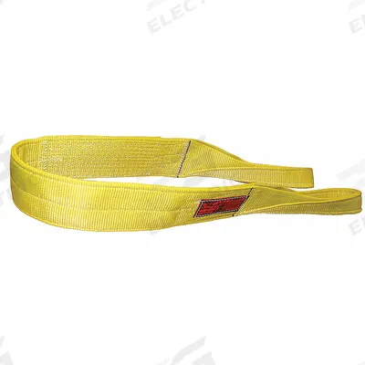 STREN-FLEX Web Sling: Type 3, Nylon, 9 ft Sling Lg, 18 in Eye Lg - Standard Nylon Flat-Eye Web Slings
