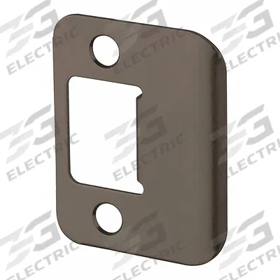 ASSA ABLOY ACCENTRA Door Strike Plate: Full Lip, 2 1/4 in Lg, 1 1/4 in Wd - Lipped Strike Plates