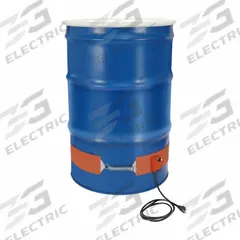 TEMPCO Drum Heater: 115V AC, 1,000 W Watts, 50°F to 425°F, Silicone Rubber, Drums, Indoor (MPN DHR01012). Key specifications — Brand: TEMPCO; Heater Material: Silicone Rubber; For Container Type: Drums; Environment: Indoor; Current Rating: 9.6 A.