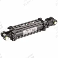 DELAVAN AG PUMPS Tie Rod Hydraulic Cylinders: 4 in Bore Dia., 24 in Stroke Lg, 1 3/4 in Rod Dia. (MPN DPL4024-175). Key specifications — attr98892: DELAVAN AG PUMPS; attr95589: 31,416 lb; attr95592: Double Acting; attr1142403: Dual Port PowerMax; attr1382128: ORB8.