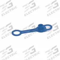 TRICO Color Coded Grease Zerk Caps: 1/8" Thread Size, Blue, Plastic (MPN 37027). Key specifications — Brand: TRICO; Material: Plastic; Thread Size: 1/8".