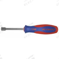 WESTWARD Hollow Round Shank Nut Driver: Straight, Metric, Without Magnetized Tip, Std, 7 mm Tip Size (MPN 401L43). Key specifications — attr1214485: Round; attr1214505: WESTWARD.