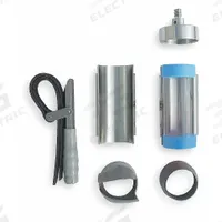 AMS Core Sampler with Auger Tip: Stainless Steel, 5/8 in Connection Size, 2 in Overall Dia, Threaded (MPN 403.55). Key specifications — Material: Stainless Steel; Connection Type: Threaded; Includes: Universal Slip Wrench; Brand: AMS.