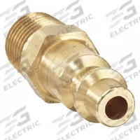 PARKER Quick Connect Hose Coupling: 1/4 in Body Size, 1/4 in Hose Fitting Size, 1/4" -18 Thread Size (MPN BH2C). Key specifications — Brand: PARKER; Thread Size: 1/4" -18; Hose Fitting Gender: Male.