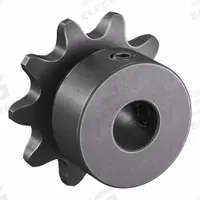 TSUBAKI Single Strand Sprocket: 35, For 3/8 in Chain Pitch, 3/8 in Bore Dia, 10 Teeth, Steel (MPN 35B10F-3/8). Key specifications — Brand: TSUBAKI.