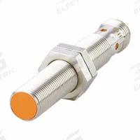 IFM Inductive Cylindrical Proximity Sensor: Built-in Connector, Shielded, 3 Wires, 3 - Pin M12, PNP (MPN IFS212). Key specifications — Brand: IFM; AC Supply Voltage Rating: Not Rated; DC Supply Voltage Rating: 10-30V DC.