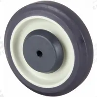 APPROVED VENDOR Caster Wheel: 5 in Wheel Dia., 1 1/4 in Wheel Wd, Rubber, 350 lb Load Rating, Blue (MPN 5VT77). Key specifications — Wheel Core Material: Polypropylene; Wheel/Tread Color: Blue; Brand: APPROVED VENDOR.