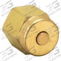 PARKER Compression Fitting Plug: 1/8 in OD Size, Compression, Brass, 5/16"-20 Thread Size (MPN 2 FNZ-B). Key specifications — attr1196838: Parker; attr1196811: PARKER; attr1196829: CPI(TM).