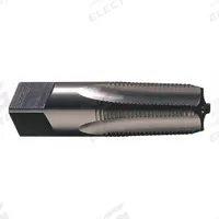 CLE-LINE Pipe and Conduit Thread Tap: 1/8"-27 NPT, 4 Flute, Semi-Bottoming Chamfer, High Speed Steel (MPN C64213)