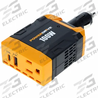POWERDRIVE Inverter: Modified Sine Wave, Cigarette Lighter Input - Inverters