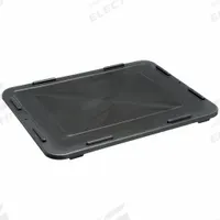 LEWISBINS Lid: 23 in x 16 3/4 in, Plastic, CDC3040-MXL. Key specifications — Material: Plastic; Color: Black; Compatible Manufacturer Model Number: CDC3040-MXL; Brand: LEWISBINS.