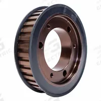 APPROVED VENDOR Timing Belt Pulley: Trapezoidal, Bushed, For L Timing Belt Section, For 1 in Belt Wd (MPN QD22L100). Key specifications — Brand: APPROVED VENDOR; Tooth Profile: Trapezoidal; Finish: Black Oxide; For Bushing Type: Quick Detachable.
