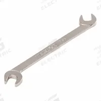 TEKTON Open End Wrench: Chromium Molybdenum Steel, Satin, 7 mm Head Size, 3 29/32 in Overall Lg (MPN WAE84207). Key specifications — attr309776: No; attr309781: Satin; attr309780: Chromium Molybdenum Steel; attr324939: TEKTON.