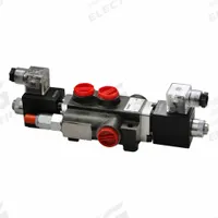 CHIEF Hydraulic Manifold Valve: 13 gpm Max Flow Rate, Three Positions, Inlet/Outlet/Work, 12 V (MPN 220874). Key specifications — attr1018253: CHIEF; attr1018283: Outlet; attr1018249: 220874; attr1018298: 12 V; attr1018300: Electrical.