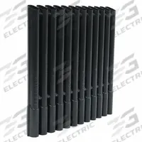 EZ ROUTE Routing System: Plastic, 12 Channels, For 1/2 in_5/8 in Tube Outside Dia, 22 in Overall Lg (MPN S03-12). Key specifications — Brand: EZ ROUTE; Color: Black.