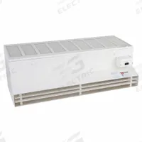 Air Curtain Cabinet: 15 3/4 in x 36 in x 13 in, Stainless Steel Housing, Light Tan, 36 in Overall Wd (MPN 4YN98). Key specifications — Brand: DAYTON.