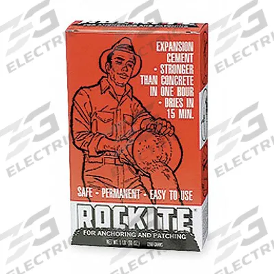 ROCKITE Cement: 5 lb Container Size, Box - Expansion Cement
