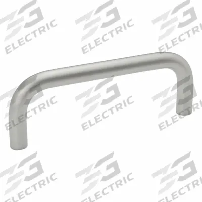 JW WINCO Pull Handle: Weld-On, Stainless Steel, Silver - Load-Rated Weldable Standard "U" Pull Handles