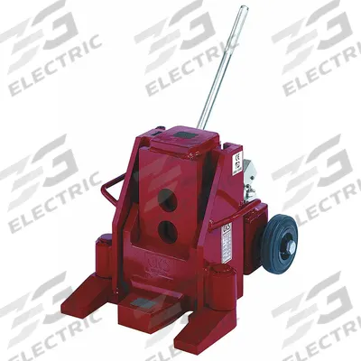 GKS-PERFEKT Hydraulic Toe Jack: Steel, Air/Hydraulic, 20 ton Load Capacity - Low-Clearance Toe Jacks