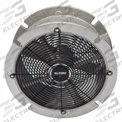 ALLEGRO Jet Fan: 20 in Duct, 10,500 cfm, 3/4 in NPT, 100 psi Max Inlet - Jet Fans