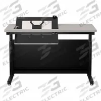 VERSADESK Standing Desk: Gray, Wood, 48 in Overall Wd, 30 in Overall Dp, 36 in Max Desktop Ht, Black (MPN RST4830-BG). Key specifications — Frame Color: Black; Frame Material: Steel; Brand: VERSADESK; Desktop Color: Gray; Desktop Material: Wood.